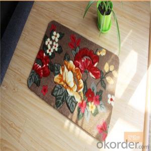 Polyester Carpet / Rug Tile through Hand Make with Modern Design System 1