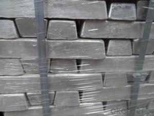 Metallic Magnesium Ingot High Quality Mg>99.95%  from Factory