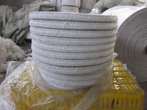 Fireproof Ceramic Fiber Round Braided Rope System 1