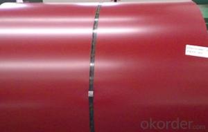 Prepainted Galvanized steel Coil With Red Blue