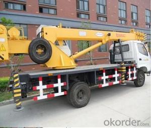 Rough Terrain Crane Wheel Truck Crane Mobile Cranes with 5 Section Telescopic Boom ISO9001