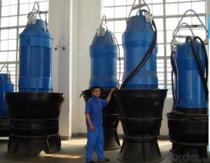 Vertical Submersible Axial Flow / Mixed Flow Sewage Pump