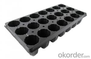 Plastic Seed Tray Plug Tray for Green House PVC