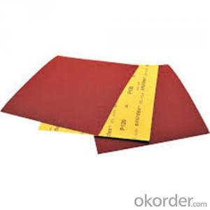 Waterproof Abrasives Sanding Paper for Building and Machine