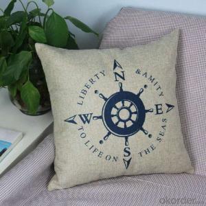 Cartoon Home Cushion with Removable Cover
