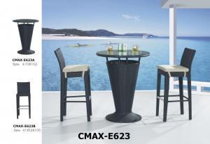 Aluminum Frame PE Rattan Outdoor Furniture Bar Sets CMAX-E623 System 1