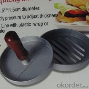 Aluminium Manual Burger Press Hamburger Press Meat Tools