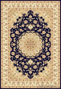 Viscose Wilton Carpet and Rug Black Color Rectangle Shape Hot Sale