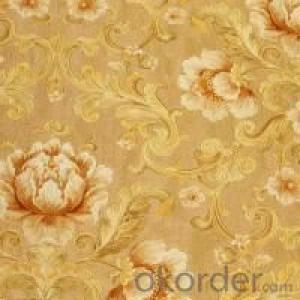PVC Wallpaper Colorful Deep Embossed for  Hotel House Decorate Follower
