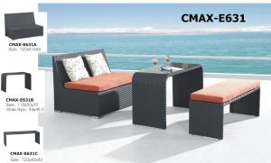 Aluminium Brushed Outdoor Furniture Bar set for Beer CMAX-E631 System 1