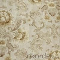 PVC Wallpaper 2015 New Arrival Modern Deep Embossed Texture Wallpaper For Home Decaration