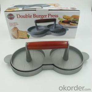 Double Holes Hamburger Patties TV Products Hamburger Grill Plate