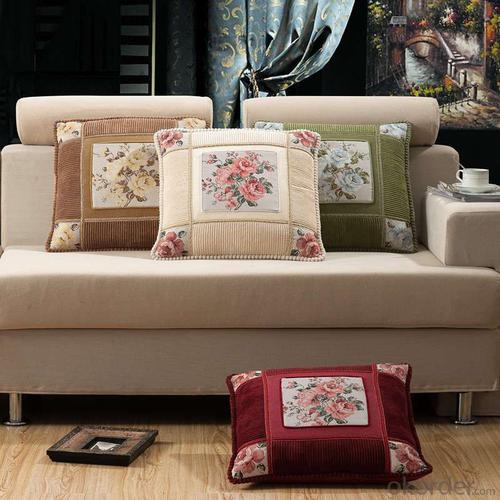 Home Cushion with Embroided Design for Furniture System 1