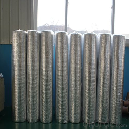 Rubber Roofing Insulation - Aluminum Foil Composited Bubble Material System 1