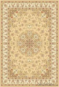 Viscose Wilton Carpet and Rug Beige Color from China Factory