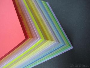 A4 Colour Copy Paper 100% Woold Pulp-high quality
