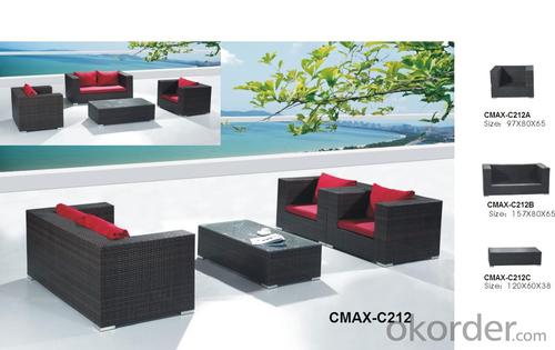 Garden Sofa Set Outdoor Furniture for Beach & Garden Patio CMAX-C212 System 1