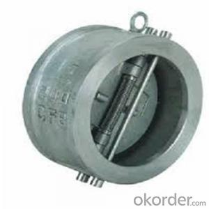 Swing Check Valve Wafer Type Double Disc DN  100 mm System 1