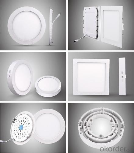 LED mini panel light Dia-casting Aluminum/ABS System 1