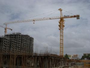 6T topless tower crane / tower crane with competitive price