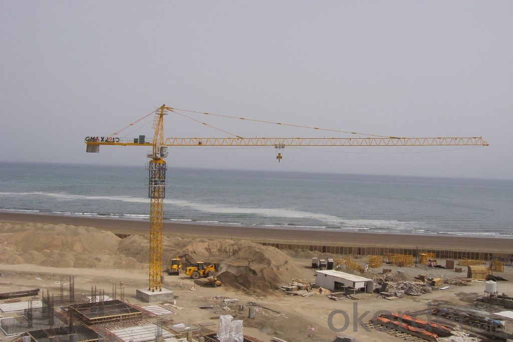TC5516 tower crane/ tower crane with CE ISO certificate