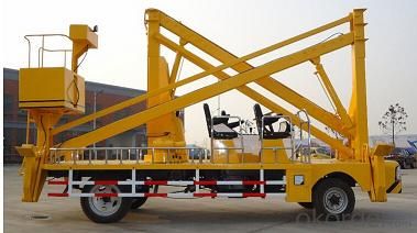 ZGK12 12M lifting height, 200kg rated loads,hydraulic drive,self-propelled articulated work platform
