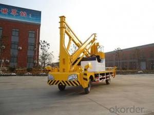 Aerial work platform rated 500kg and max lifting height 14m