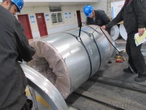 HOT DIP GALVANIZED STEEL SHEET IN COILS 0.13*750MM System 1