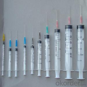 Disposable Luer Slip Syringe- 3 Part，10/20ML Made-In-China