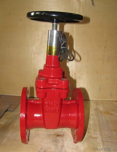 DI Gate Valve Flanged Type Ductile Iron System 1