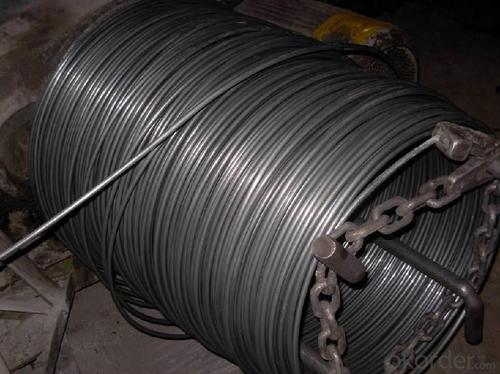 Hot Rolled Steel Wire Rod with Good Quality with The Size 12mm System 1