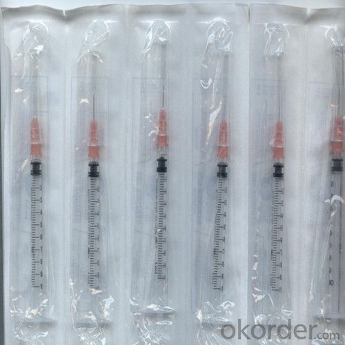 Disposable Luer lock Syringe- 3 Part，3/5ML Made-In-China System 1