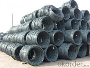 Hot Rolled Steel Wire Rod with Good Quality with The Size 8mm System 1