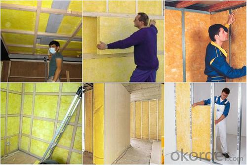 Thermal Insulation and Fireproof Insulation glass wool price and glass wool insulation System 1