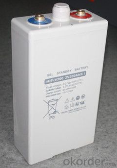 Gel Technology Battery Ares(OPzV) Series  6OPzV 400