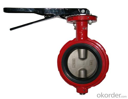 Butterfly Valve DN80 Turbine Type Hand Wheel System 1