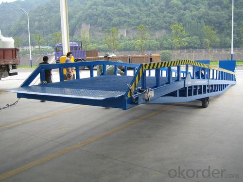 DCQY 10 - 0.8 Hydraulic Dock Leveler Equipment with Rated Load 10t System 1