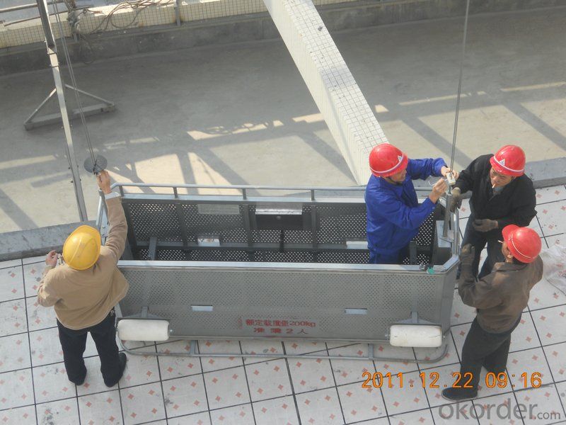Window Cleaning Platform with Working Height 100m 9.0 m/min