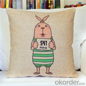 Cushion Pillow of 100% Cotton Material