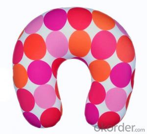 Most Comfortable Beads Pillow With Pink Point Pattern System 1