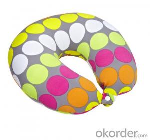 Polystyrene Beads Neck Pillow Great For Travel