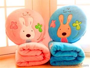 Cushion Pillow with Cute Design Painting