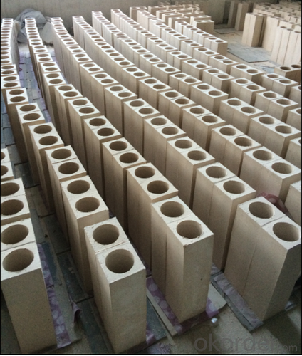 Clay brick of refractory brick for oven System 1