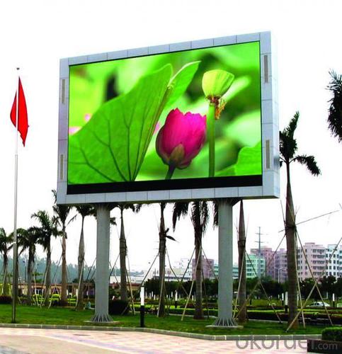 Led Display Screen Pitch 10MM  Large Stand Digital Billboard Outside Building Commercial Displays System 1