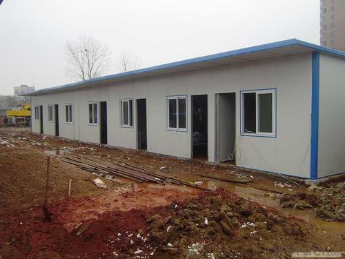 EPS Sandwich Panel Prefab House / Glass Wool Fireproof Prefabricated Home System 1