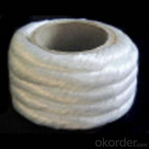 Ceramic Fiber  Twisted Rope in 3-PlyManufactured from Ceramic Fiber Yarn System 1
