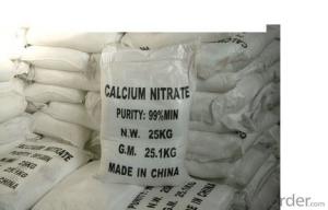 Calcium Nitrate Molecular weight with high quality  Manufactured By CNBM China System 1