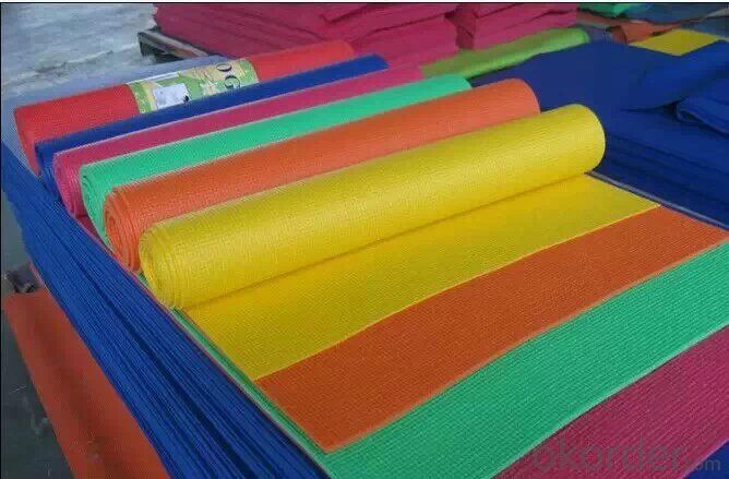 Rubber Yoga Mat with PVC Free and Texture Soft