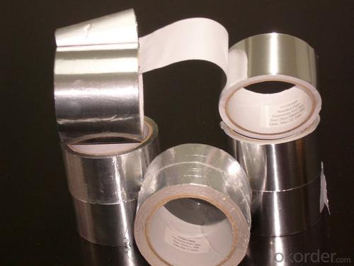 Double-Sided Reflective  Aluminum Foil Tapes Vapor Barrier   Foil-Scrim-Kraft Tapes System 1