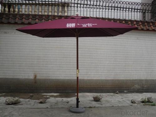 3*3m*8ribs aluminum square waterproof outdoor umbrella System 1